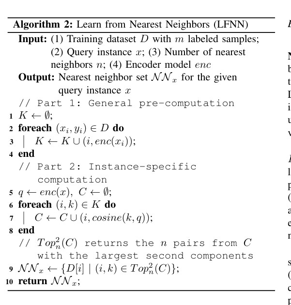 Algorithm for selecting few-shot vulnerability examples using local feature neighborhoods